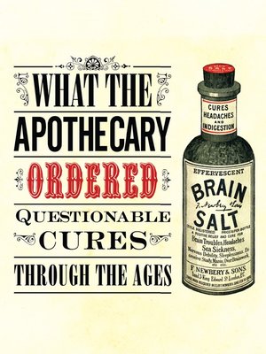 cover image of What the Apothecary Ordered